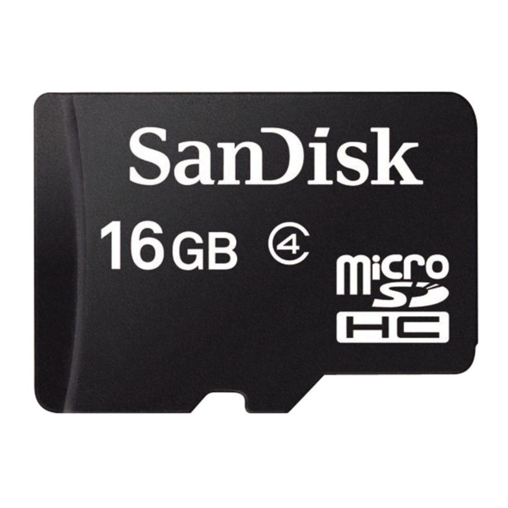 SanDisk microSDHC-Karte, Class 4, 16 GB