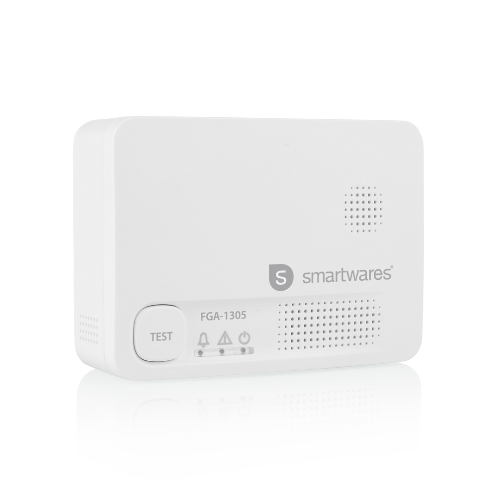 Smartwares Kohlenmonoxid-Warnmelder / CO-Melder FGA-13051, Batterie-Betrieb