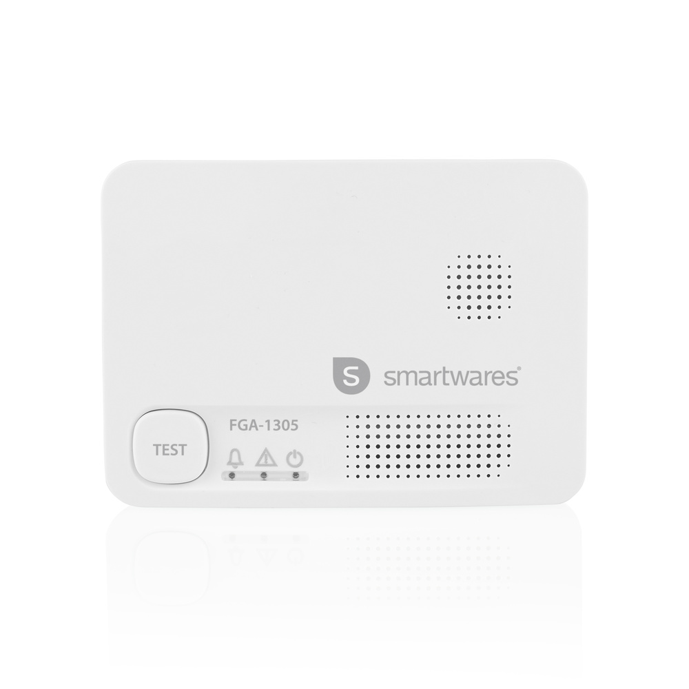 Smartwares Kohlenmonoxid-Warnmelder / CO-Melder FGA-13051, Batterie-Betrieb