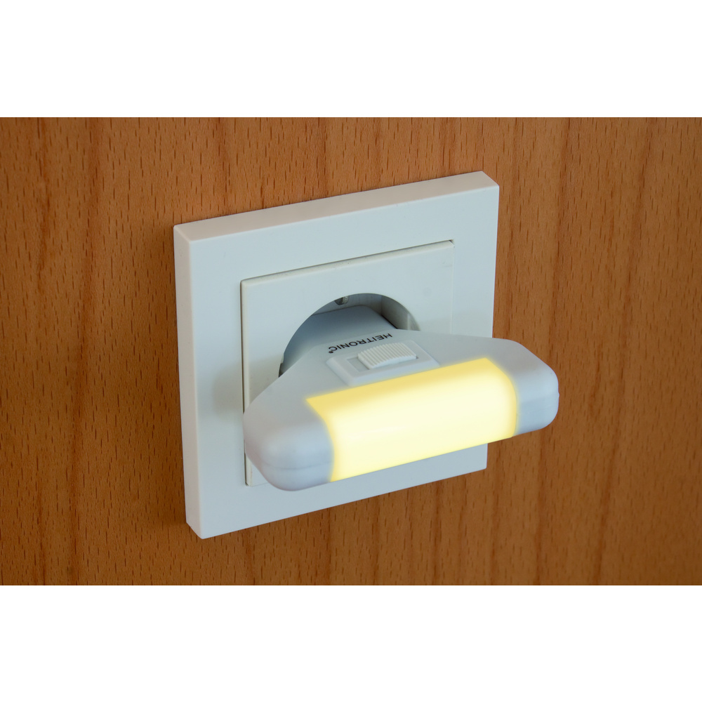 HEITRONIC LED-Nachtlicht / LED-Orientierungslicht WILU, mit Eurostecker, warmweiß