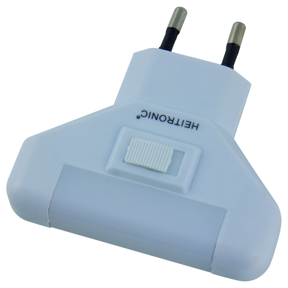 HEITRONIC LED-Nachtlicht / LED-Orientierungslicht WILU, mit Eurostecker, warmweiß