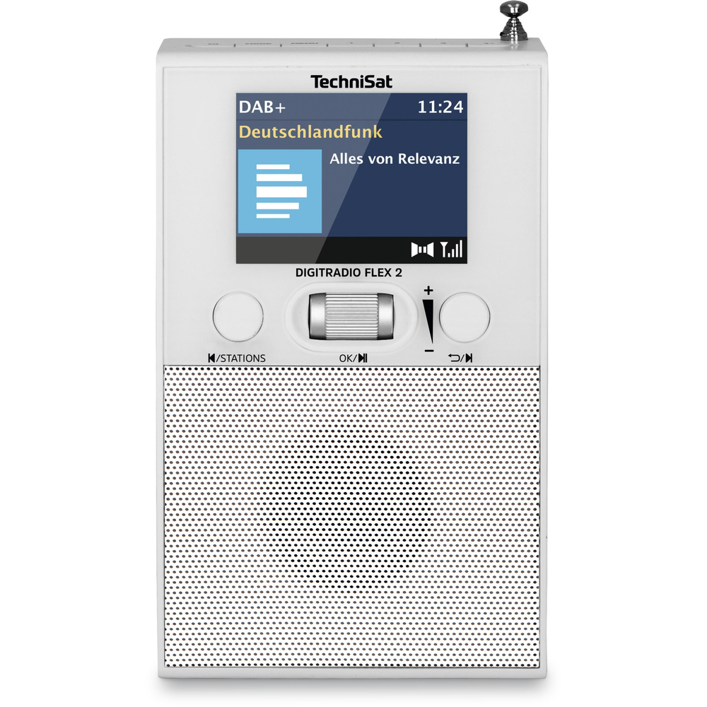 TechniSat Aufputz-Steckdosenradio DIGITRADIO FLEX 2, DAB+/UKW, Bluetooth