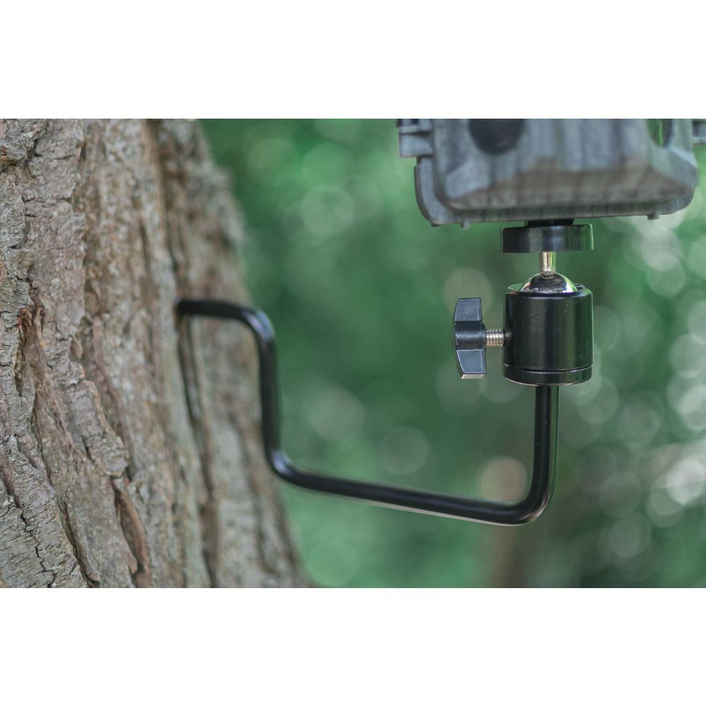 Braun Baumschraube mit 1/4"-Gewinde, geeignet für Wildkameras / Überwachungskameras / Action-Cams