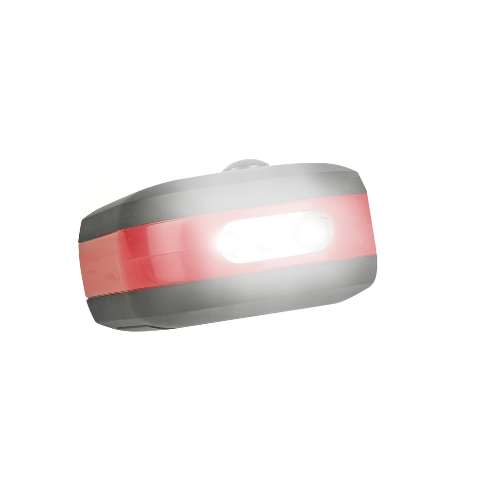 EUFAB 2-in-1-Taschenlampe, mit Lichtfeld- und Taschenlampenfunktion, Befestigungshaken, Magnet