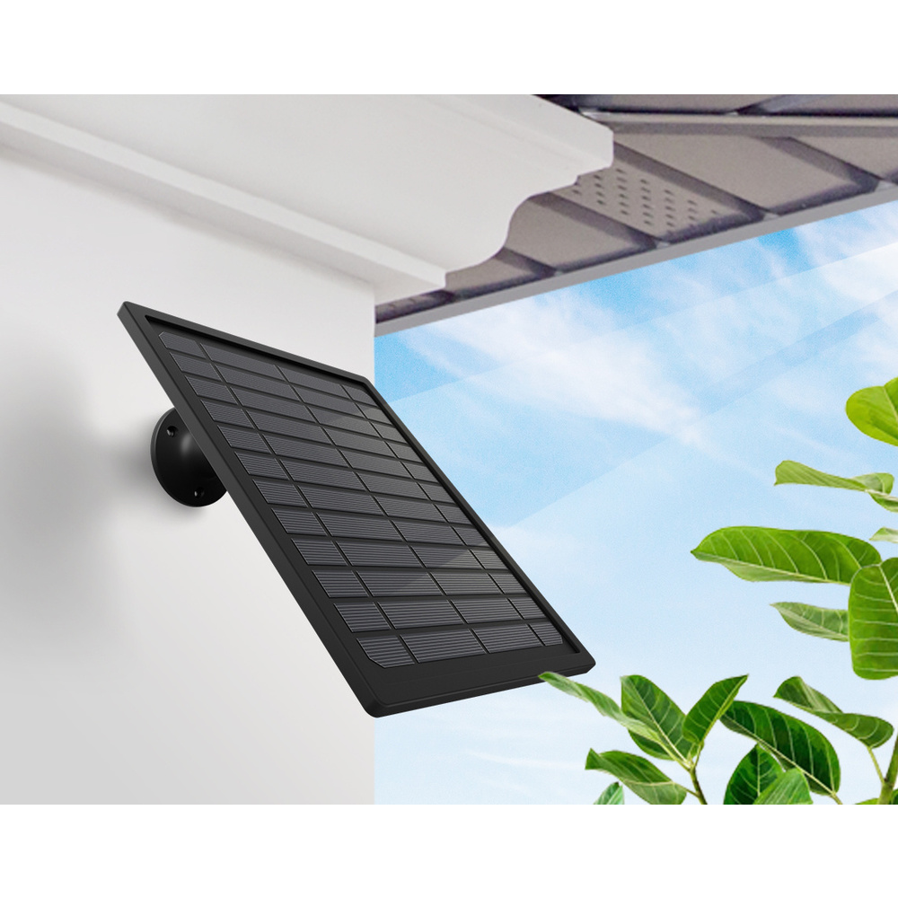 Arenti Solar-Panel SP1 für Akku-Überwachungskameras, 5 Wp, 3-m-Kabelzuleitung