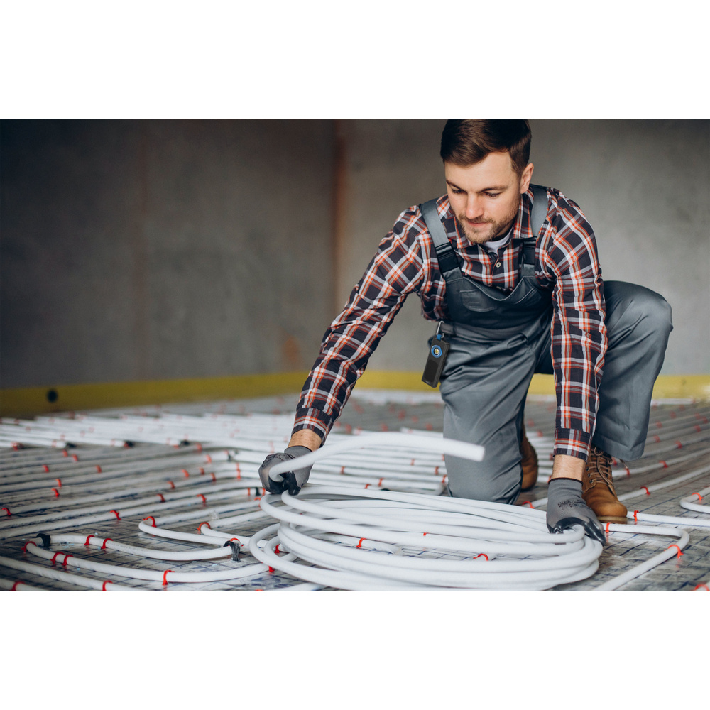 Ansmann LED-Arbeitsleuchte WL500R Sound, integrierter Bluetooth-Lautsprecher, Magnet, Akku