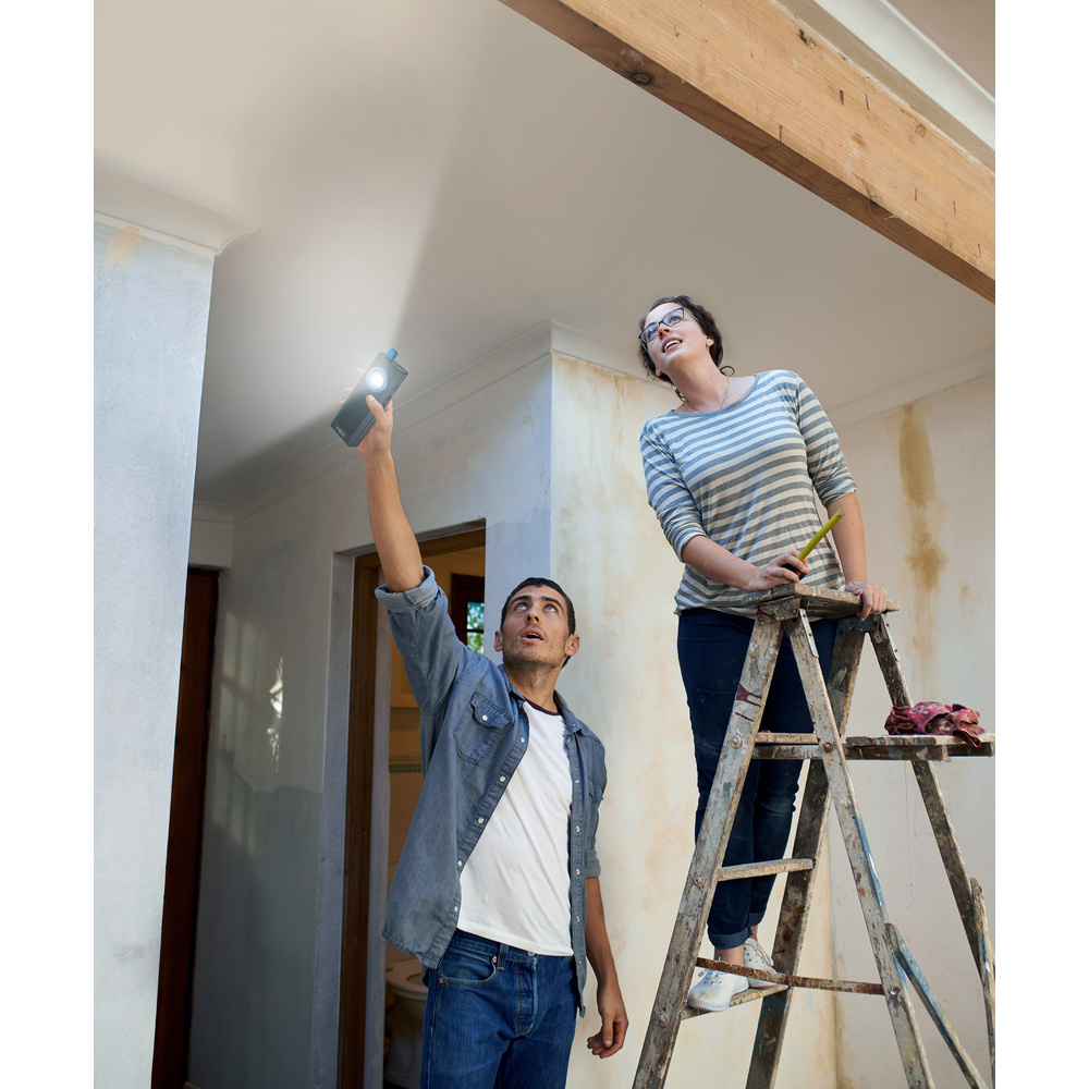 Ansmann LED-Arbeitsleuchte WL500R Sound, integrierter Bluetooth-Lautsprecher, Magnet, Akku