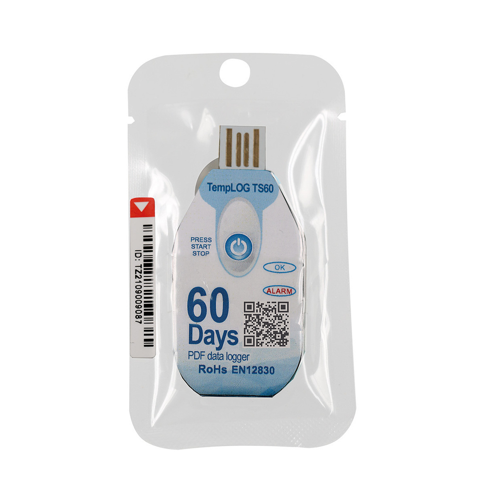 TFA Einwegdatenlogger TempLOG TS60 zur  Temperaturüberwachung, mit USB-A-Anschluss