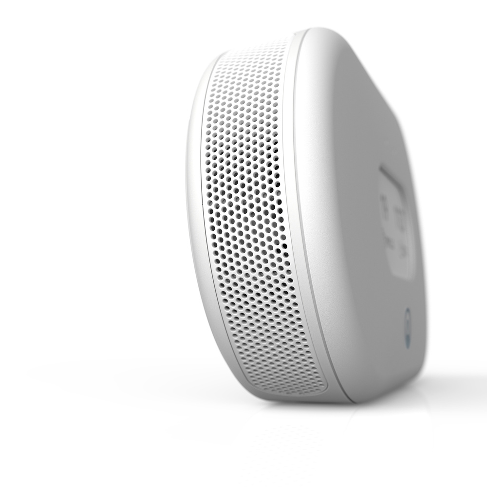Airthings Luftgütemonitor View Radon, Radon-Messgerät, E-Paper-Display, App, Amazon Alexa, IFTTT