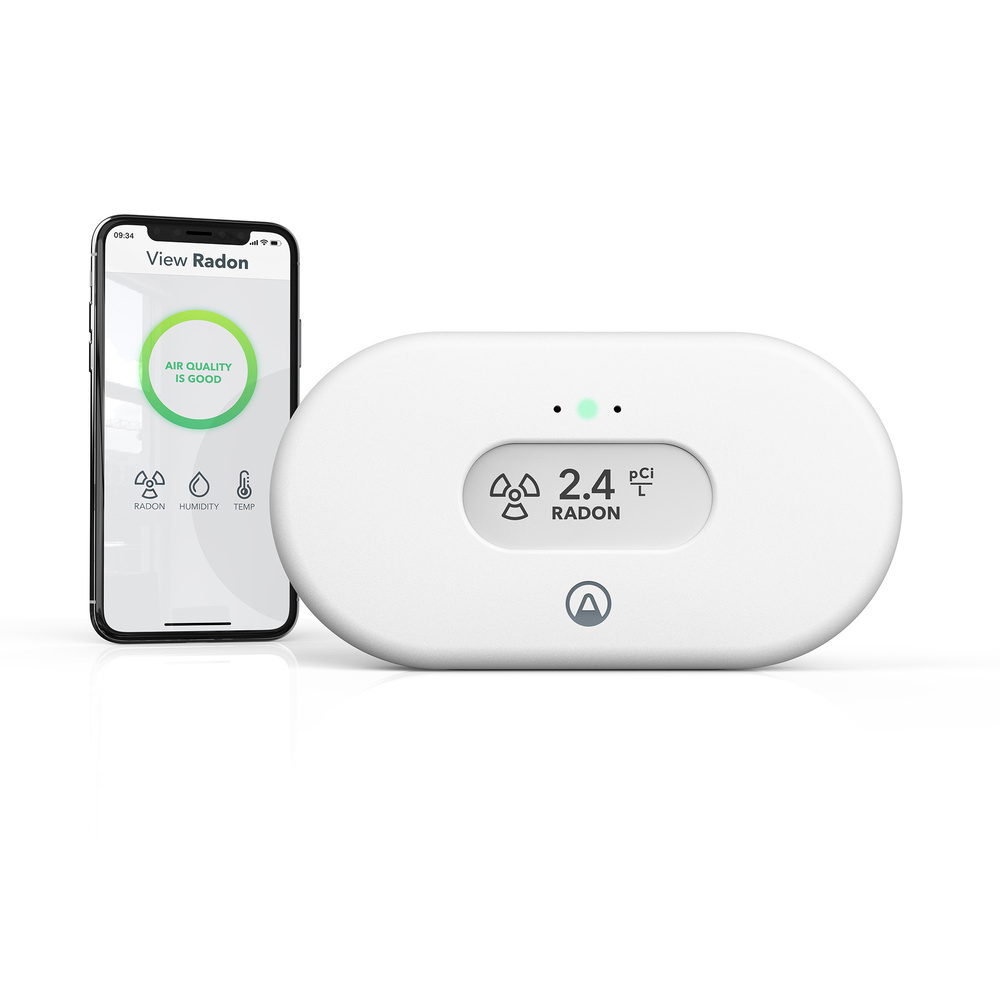 Airthings Spar-Set Luftgütemonitor View Radon und Wave Mini