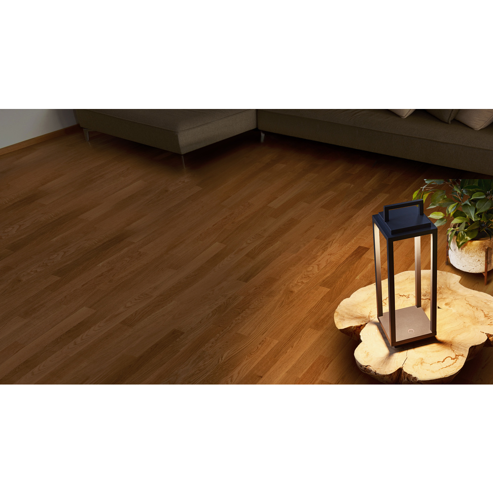 HEITRONIC Light2Go Akku-LED-Laterne Tessera, stufenlos dimmbar, IP54, anthrazit