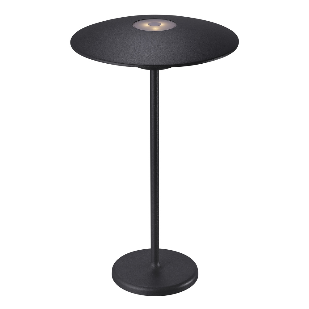 HEITRONIC Light2Go Akku-LED-Tischleuchte Enterprise, stufenlos dimmbar, IP54, anthrazit
