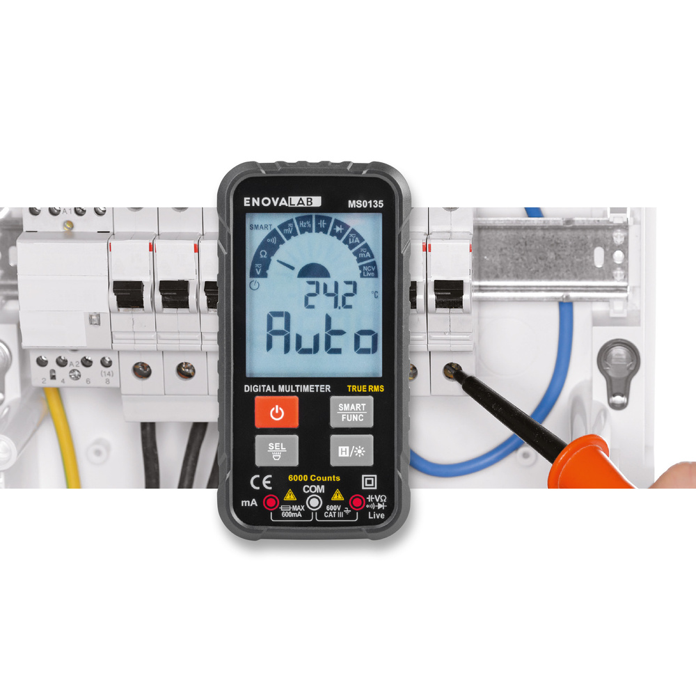 Leser-testen das SMART TrueRMS Digital-Multimeter