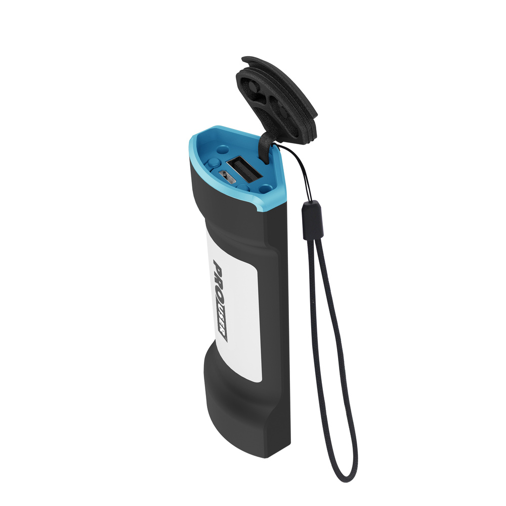 ProUser Multifunktionslampe PBLA, Dreiteilig verwendbar, 100 lm, Powerbank-Funktion, 7500 mAh