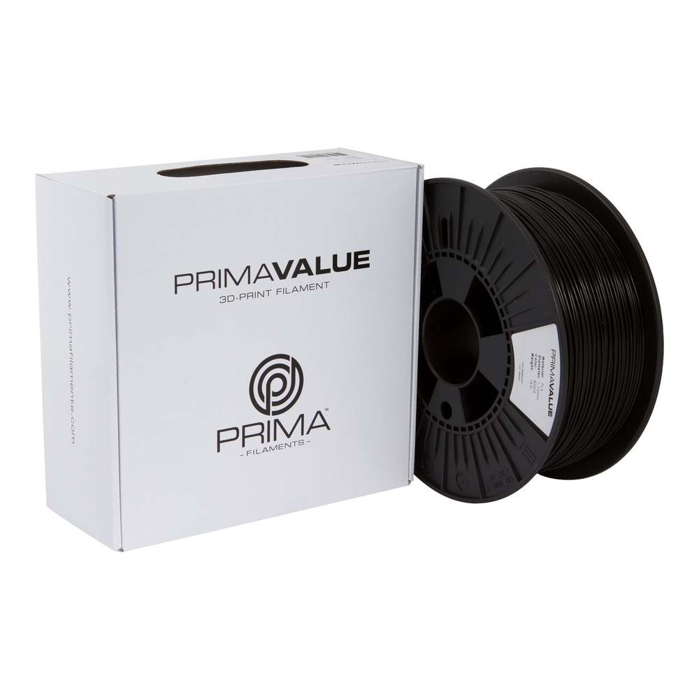PrimaValue PLA-Filament, 1,75 mm, 1 kg, schwarz