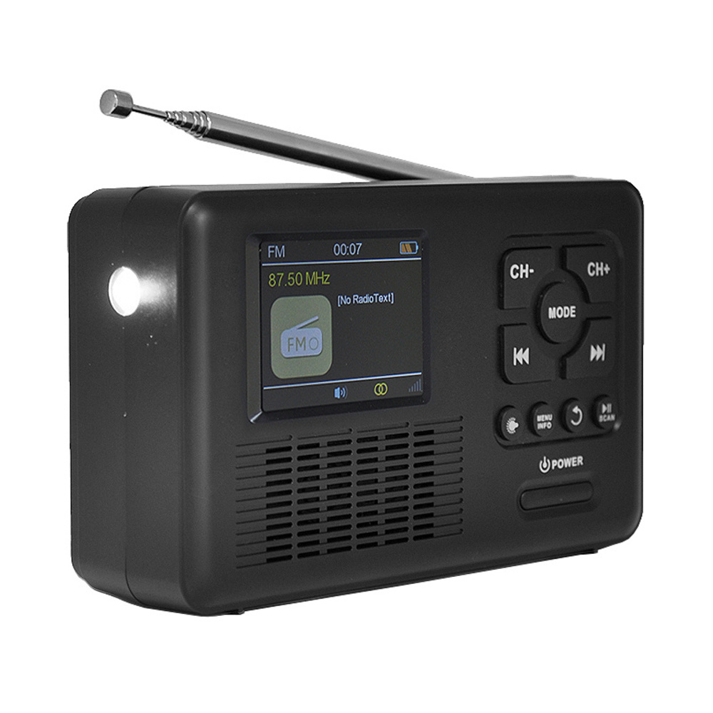 Reflexion Kurbelradio TRA560DAB, Solar-Panel, Akku-/Batteriebetrieb, LED-Licht, Bluetooth, USB