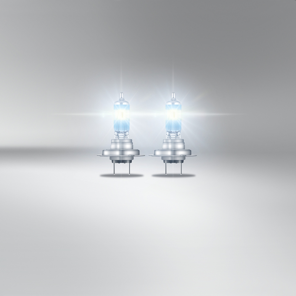 OSRAM H7-Kfz-Halogenlampe Night Breaker 200, bis zu 200 % mehr Helligkeit, 150 m Lichtkegel
