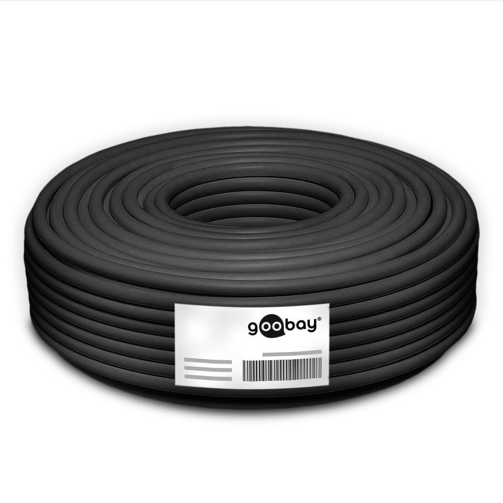 goobay CAT6 Outdoor-Patchkabel, CAT 6, S/FTP, 100 m