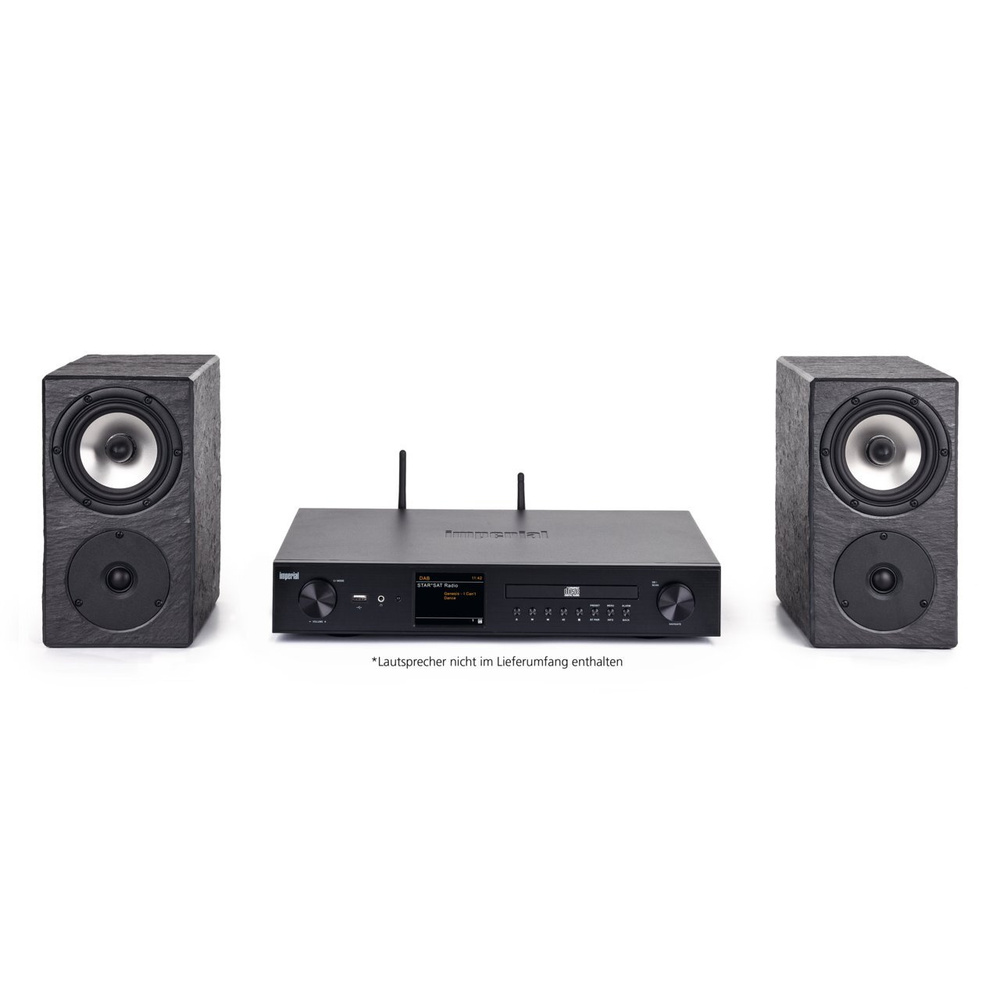 Imperial Radio-Hi-Fi-Tuner DABMAN i550 CD, DAB+/UKW/Internetradio, Verstärker, Bluetooth, CD-Player