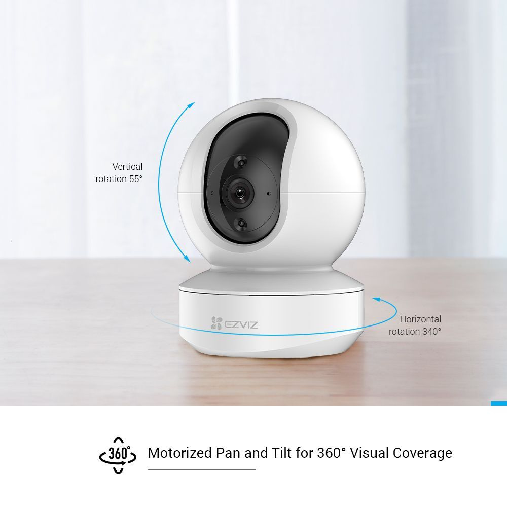 EZVIZ Kamera-Set mit Indoor-Überwachungskamera TY1 2MP und Outdoor-Überwachungskamera C8W PRO
