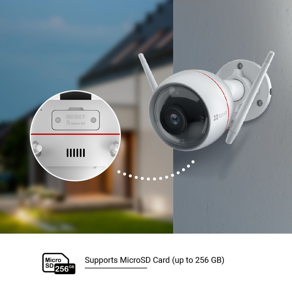 EZVIZ WLAN/LAN-Outdoor-Überwachungskamera C3W Pro, Full-HD, IP67