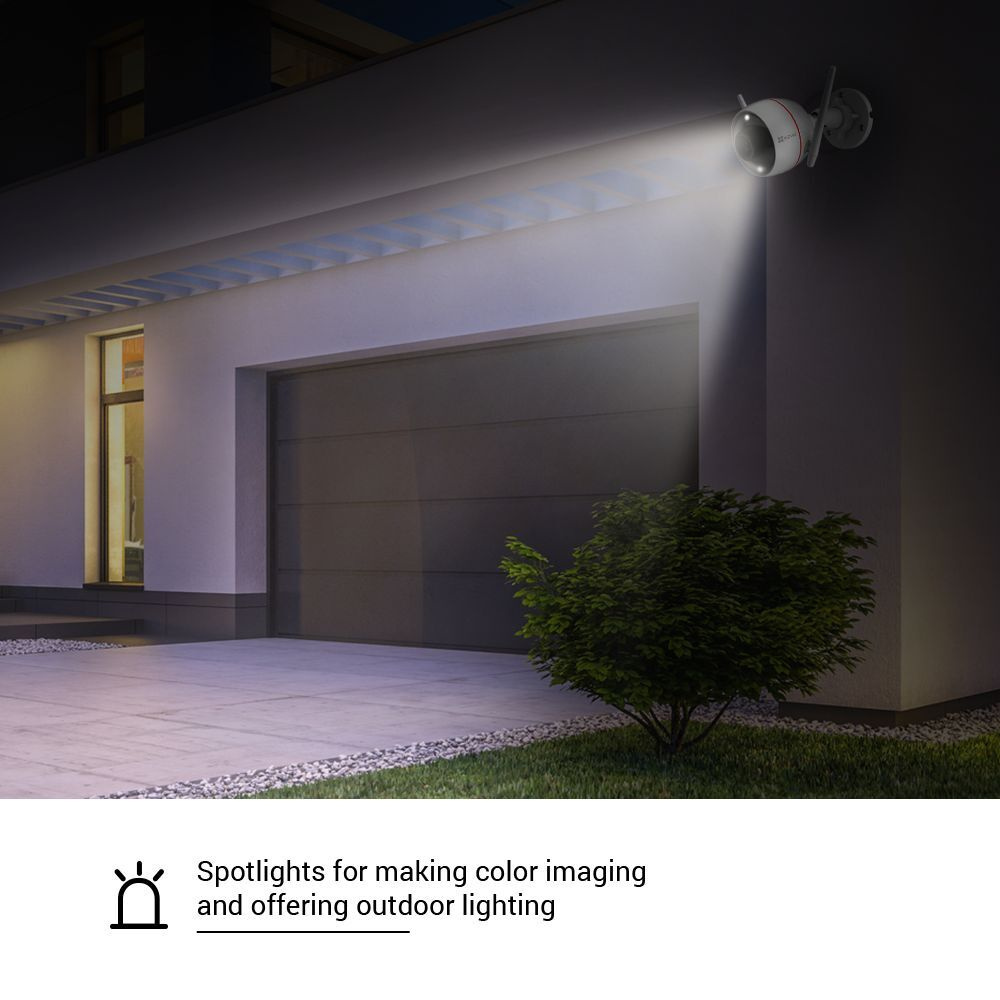 EZVIZ WLAN/LAN-Outdoor-Überwachungskamera C3W Pro, Full-HD, IP67