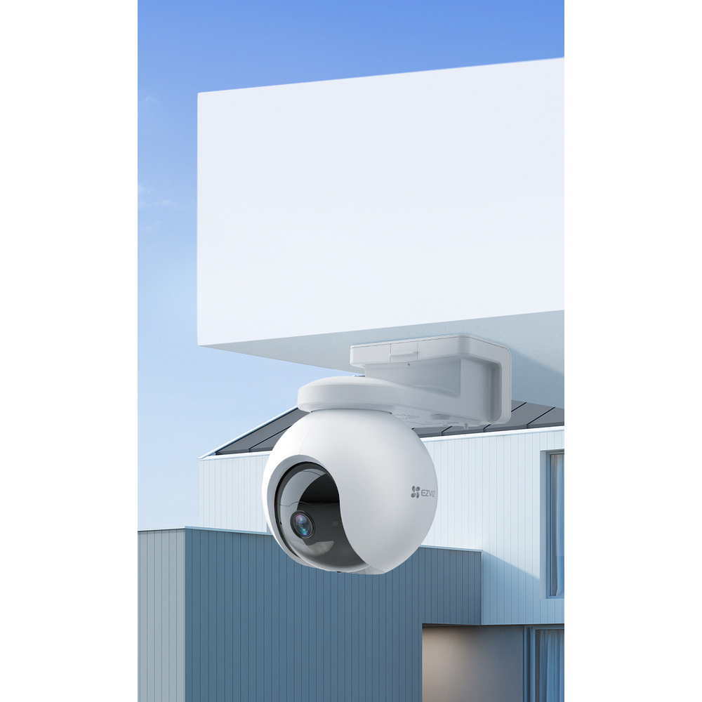 EZVIZ WLAN Outdoor-Akku-Überwachungskamera HB8, 2K, bis zu 7 Monate Akkulaufzeit, schwenk-/neigbar