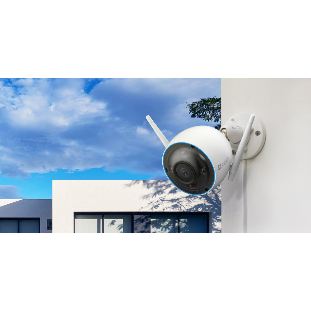 EZVIZ WLAN/LAN-Outdoor-Überwachungskamera H3 3K, 3K-Auflösung, IP67, - Exklusiv bei ELV -