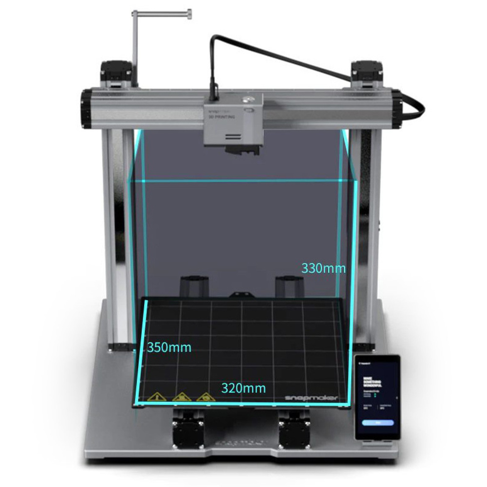 Snapmaker Modularer FFF-3D-Drucker F350, mit Auto-Leveling, WLAN-Anbindung, optional erweiterbar