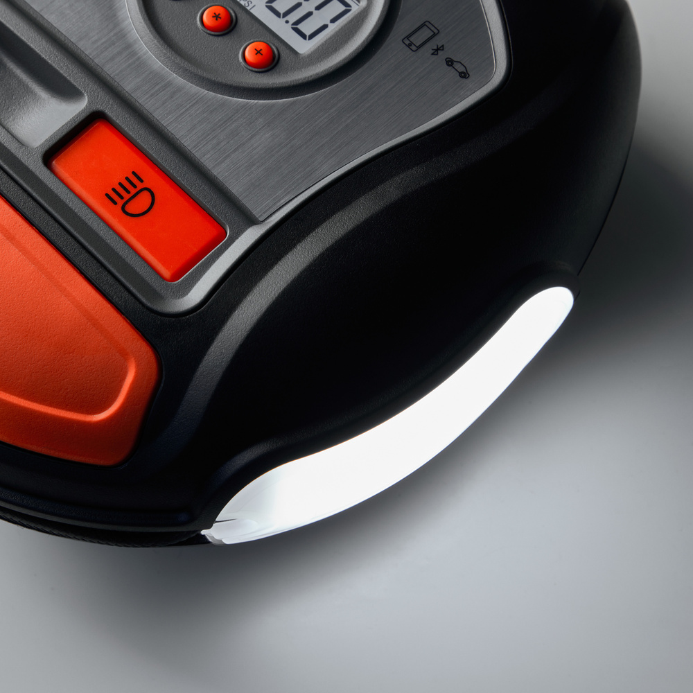 OSRAM Luftkompressor TYREinflate Connect 650, 5,3-cm-LC-Display, 12 V, max. 6,9 bar, 120 W
