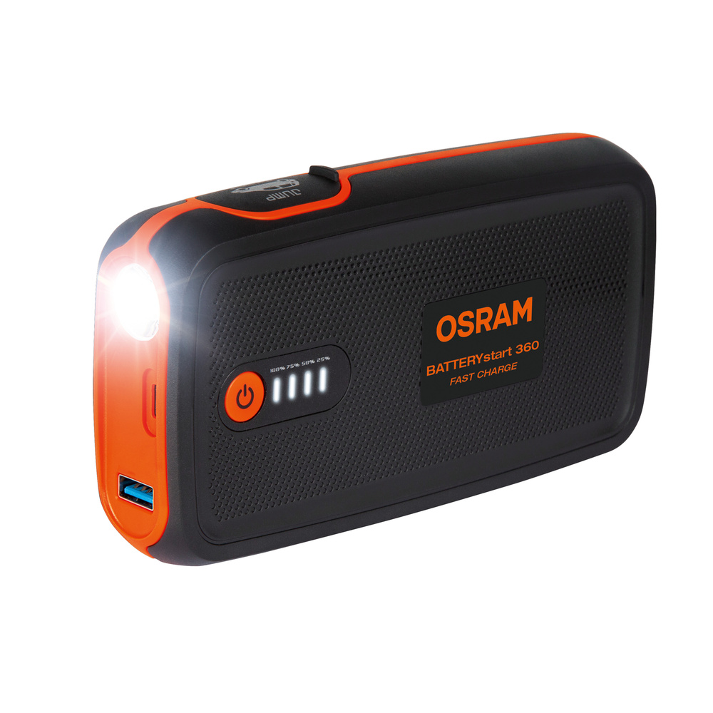 OSRAM Kfz-Starthilfegerät BATTERYstart 260, 12 V, 1000 A, 9.000 mAh, LiCoO2-Batterie