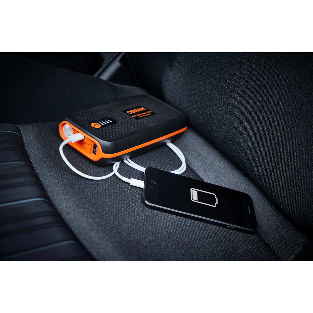 OSRAM Kfz-Starthilfegerät BATTERYstart 260, 12 V, 1000 A, 9.000 mAh, LiCoO2-Batterie