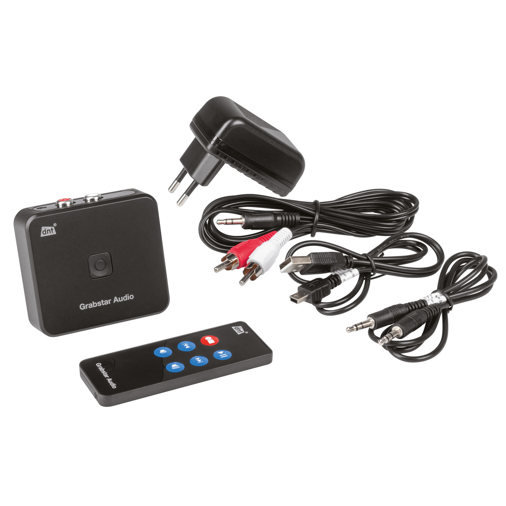 dnt Stand-alone Audio-Digitalisierer Grabstar Audio, für Kassetten & Tonbänder, speichert auf SD/USB