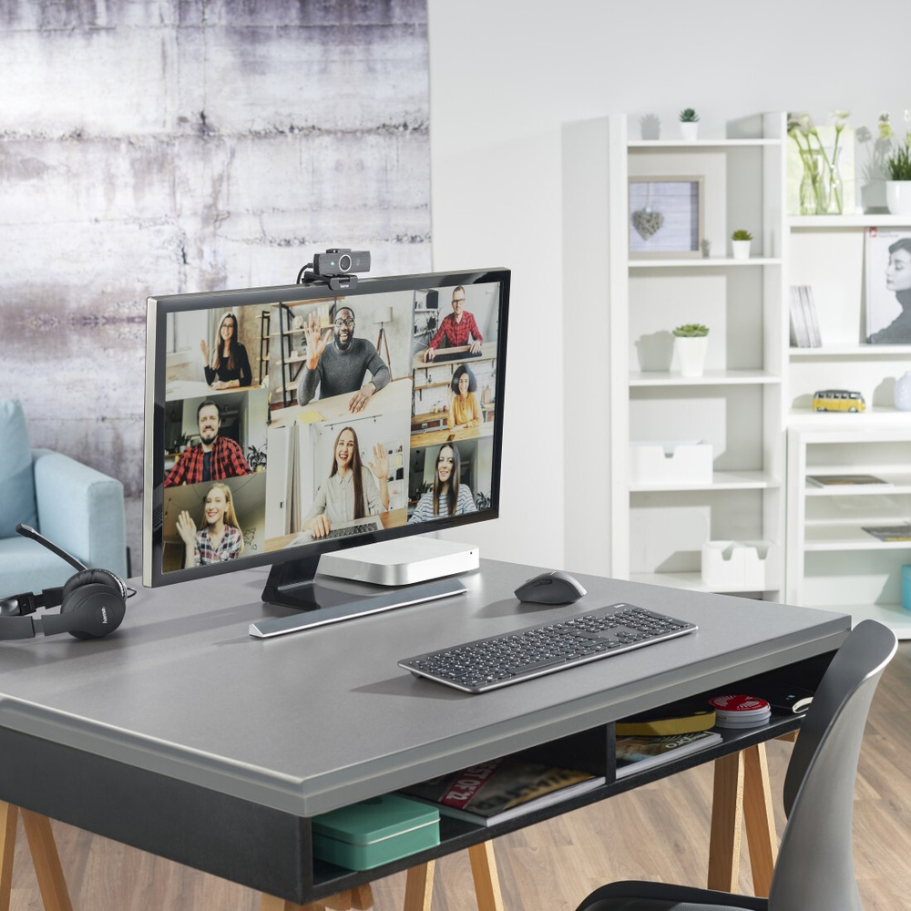 hama PC-Webcam C-900 Pro, 8,3 MP, 4K, 30 fps, 89° Blickwinkel