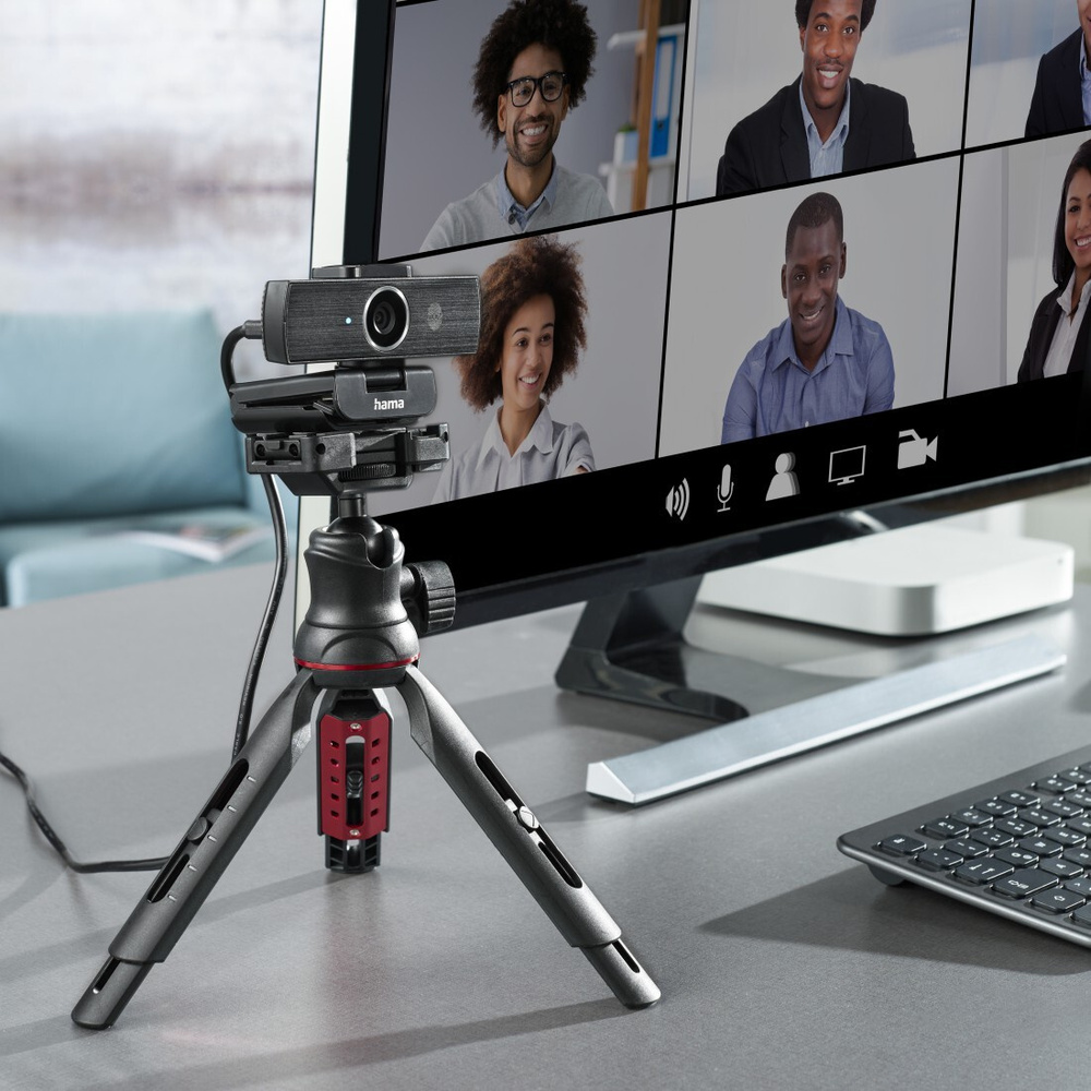 hama PC-Webcam C-900 Pro, 8,3 MP, 4K, 30 fps, 89° Blickwinkel