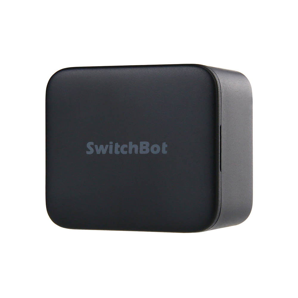 SwitchBot Smarter Tastendrücker, flexibel anbringbar, Bluetooth, App, schwarz