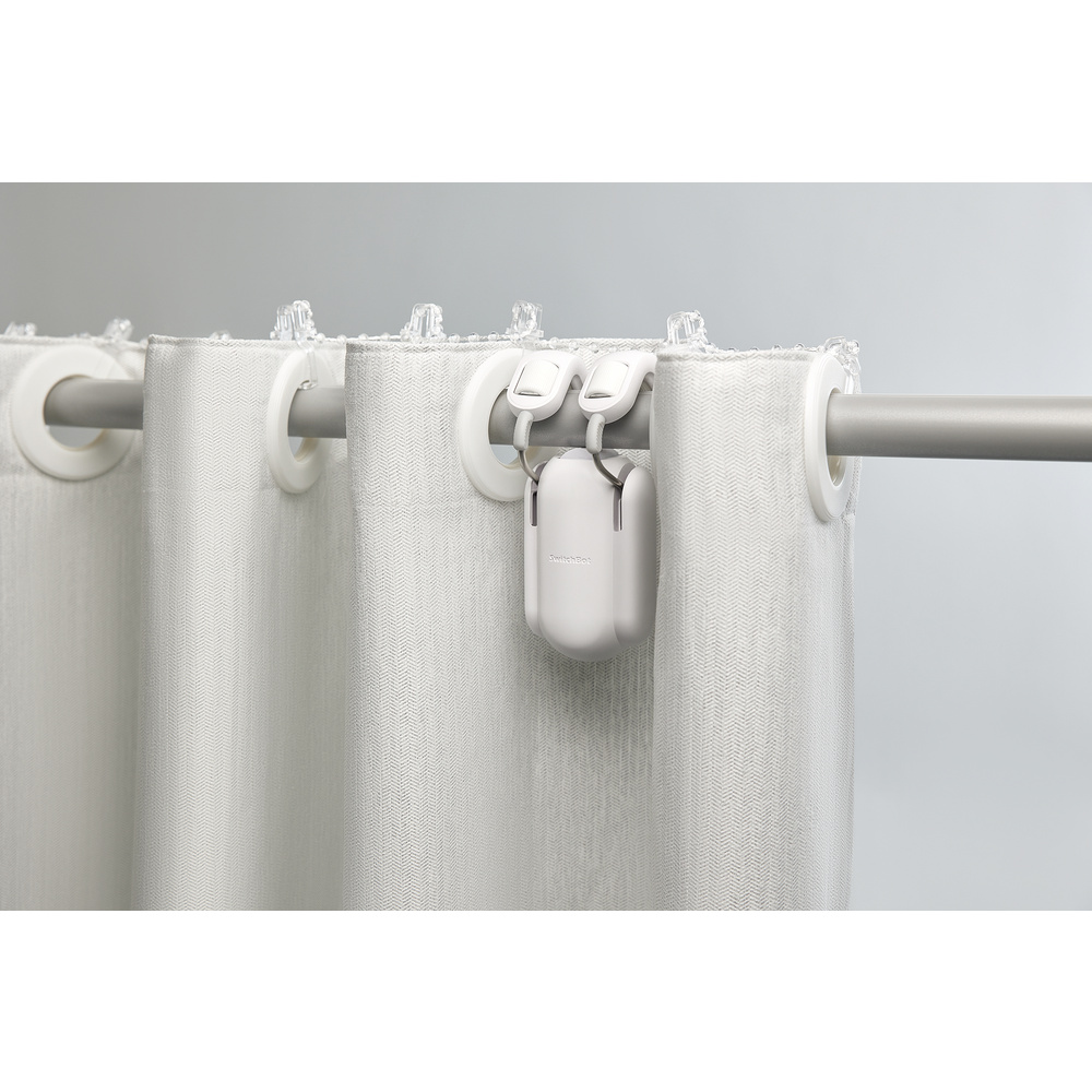 SwitchBot smarter Gardinenmotor Rod-Pole 2, Bluetooth, App, schwarz