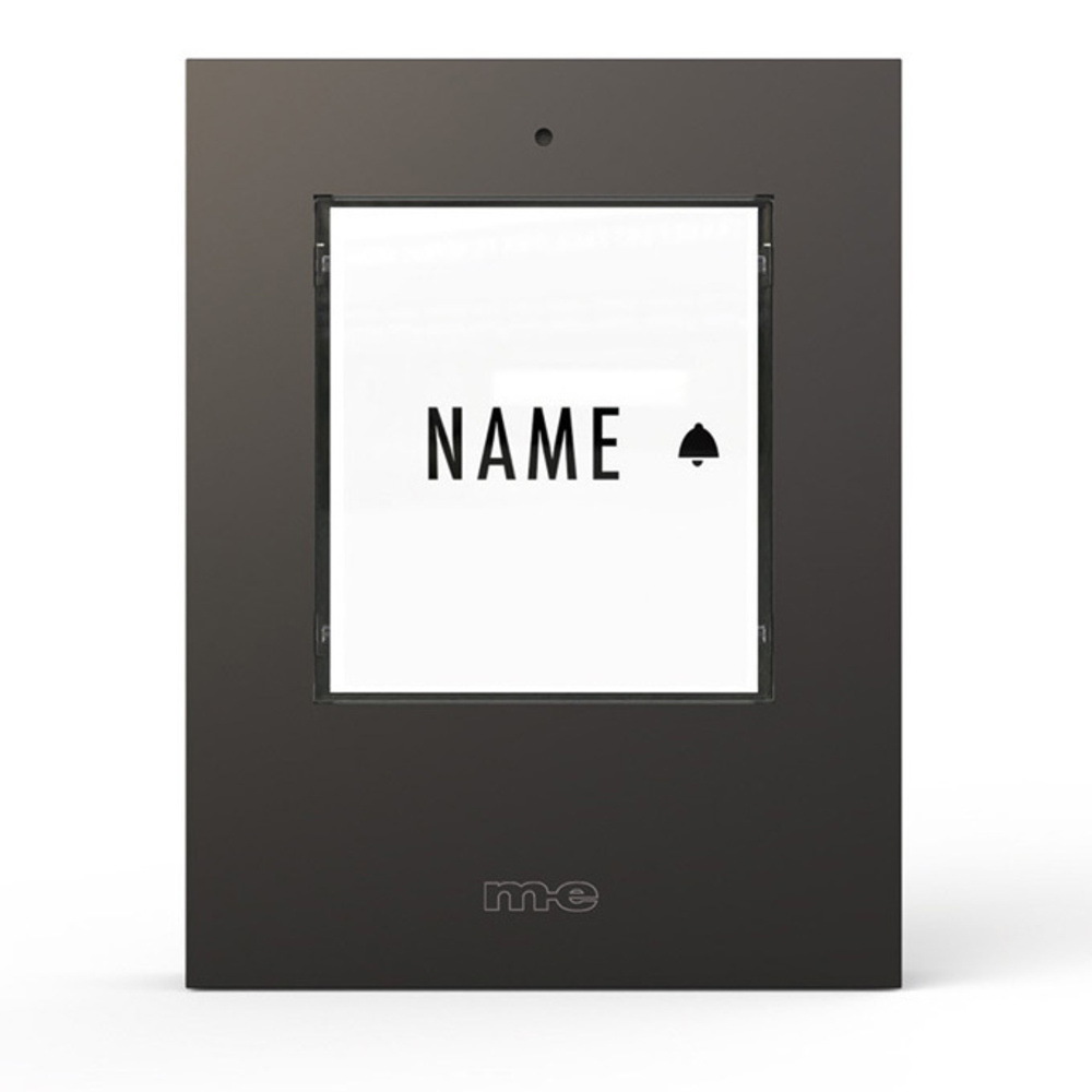 Me Funk-Klingeltaster Bell-501 für 1-Familienhaus,  bis zu 500m Reichweite, anthrazit