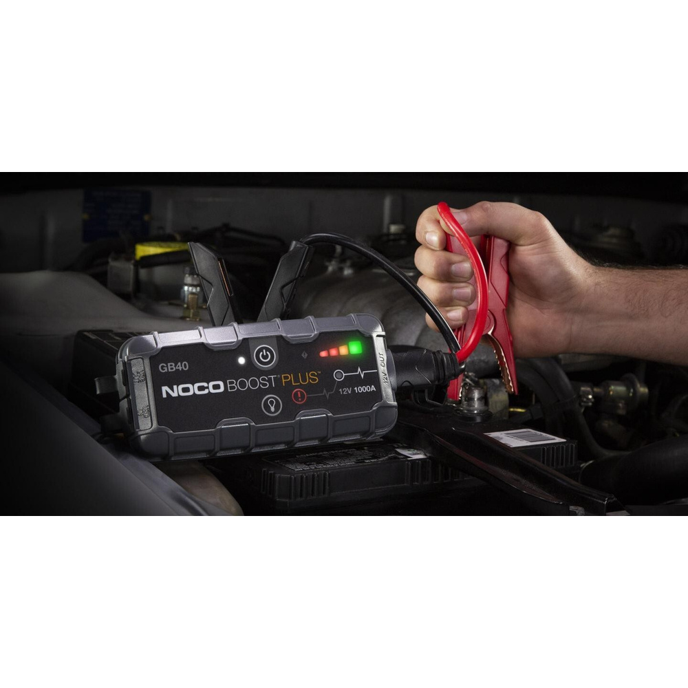Noco Genius Kfz-Starthilfegerät GB40, 12 V, 1000 A, mit Powerbank-Funktion, IP65