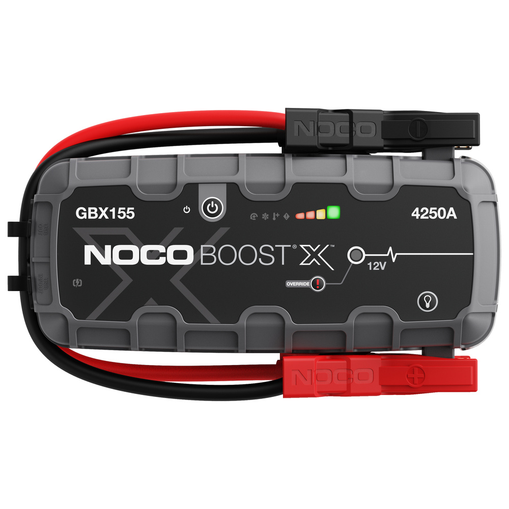 Noco Genius Kfz-Starthilfegerät GBX155, 12 V, 4250 A, Powerbank-Funktion mit PD 3.0, IP65
