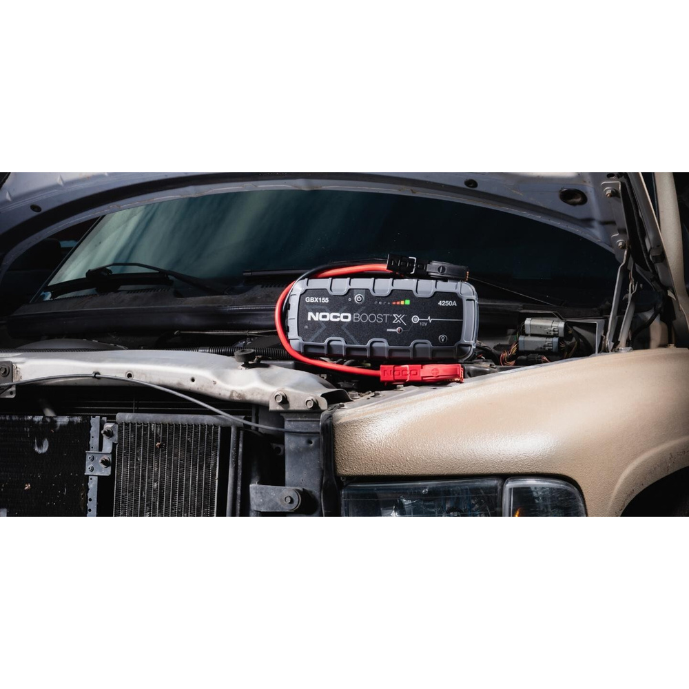 Noco Genius Kfz-Starthilfegerät GBX155, 12 V, 4250 A, Powerbank-Funktion mit PD 3.0, IP65