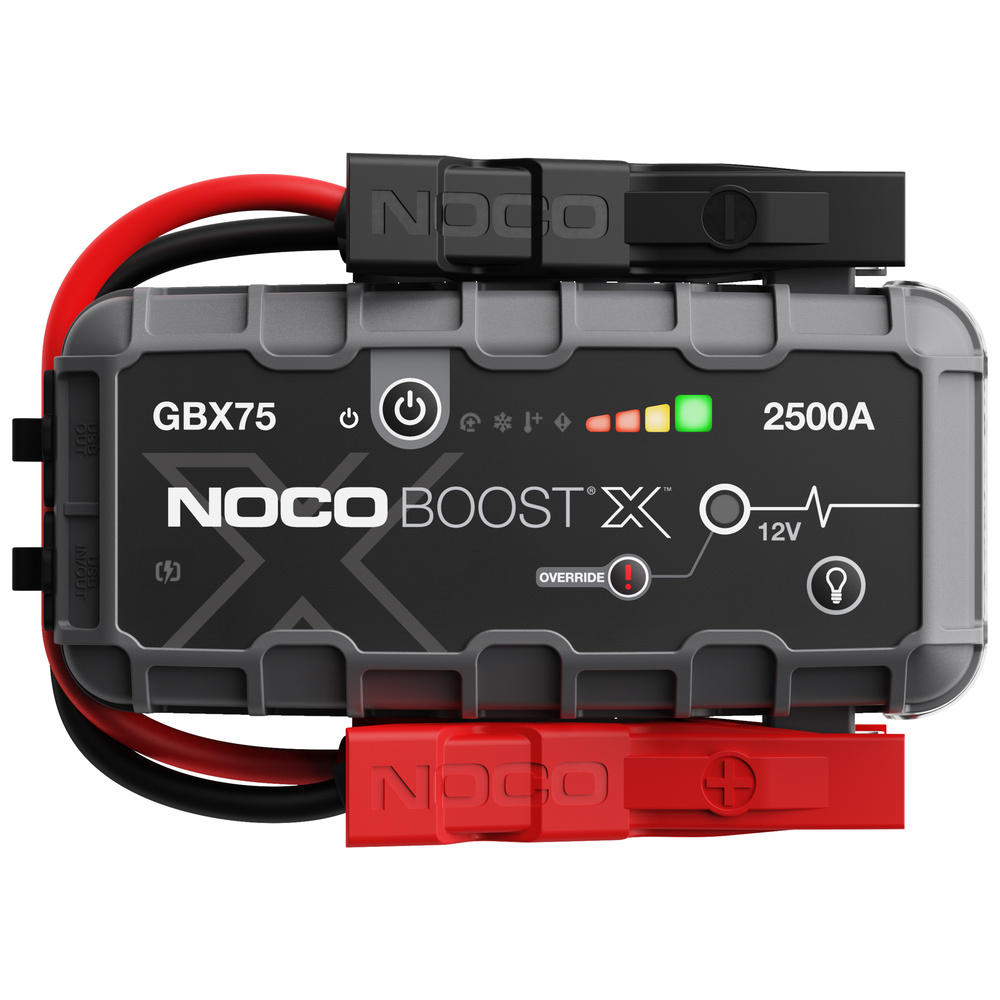Noco Genius Kfz-Starthilfegerät GBX75, 12 V, 2500  A, Powerbank-Funktion mit PD 3.0, IP65