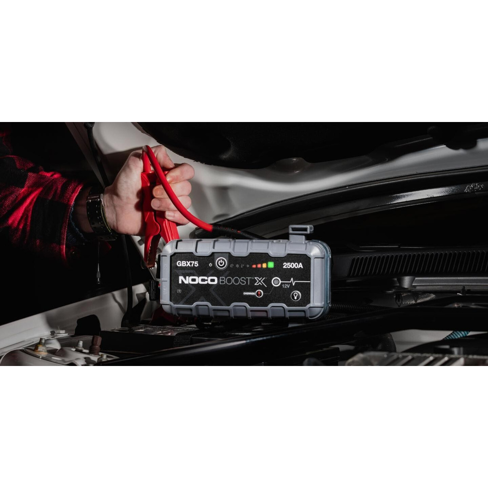 Noco Genius Kfz-Starthilfegerät GBX75, 12 V, 2500  A, Powerbank-Funktion mit PD 3.0, IP65