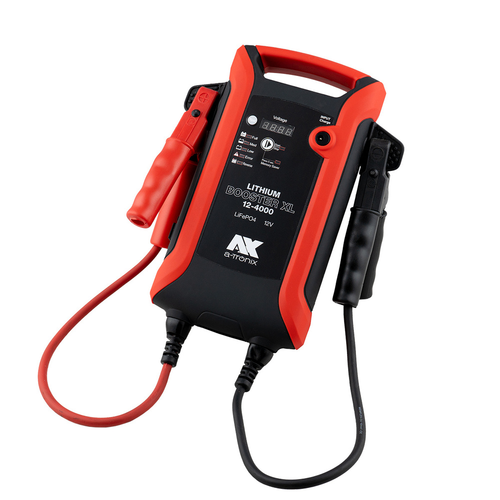 a-TroniX Kfz-Starthilfegerät, 12 V, 4000 A, 7.500 mAh, Memory Saver Funktion