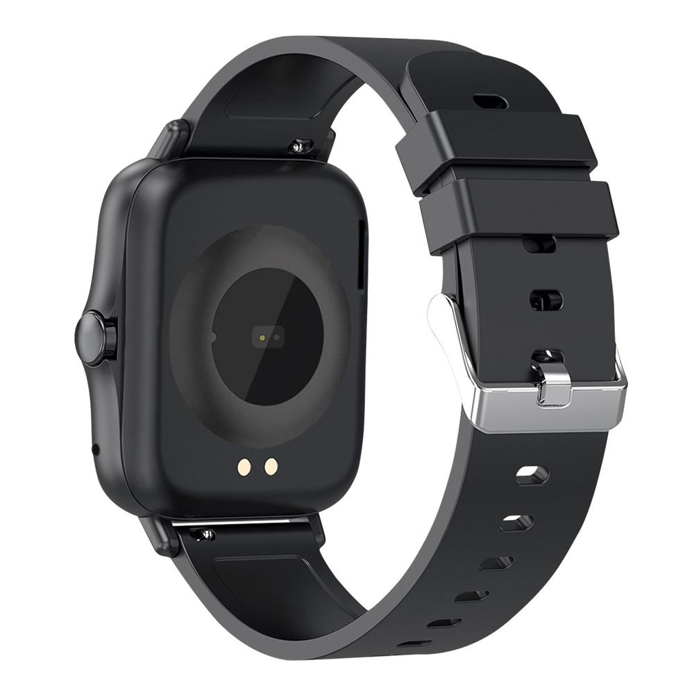 FontaFit Smartwatch CHAS, schwarz, mit SP02-Messung, Schlafüberwachung, Telefonfunktion, IP54