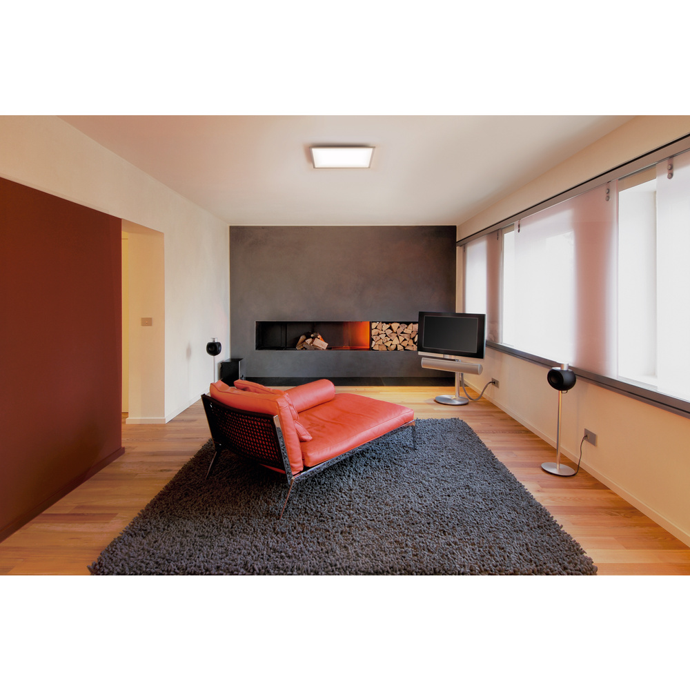 LEDVANCE SMART+ WiFi 28-W-LED-Deckenleuchte PLANON PLUS, 45 x 45 cm, 2100 lm, warmweiß, 3000 K, RGB