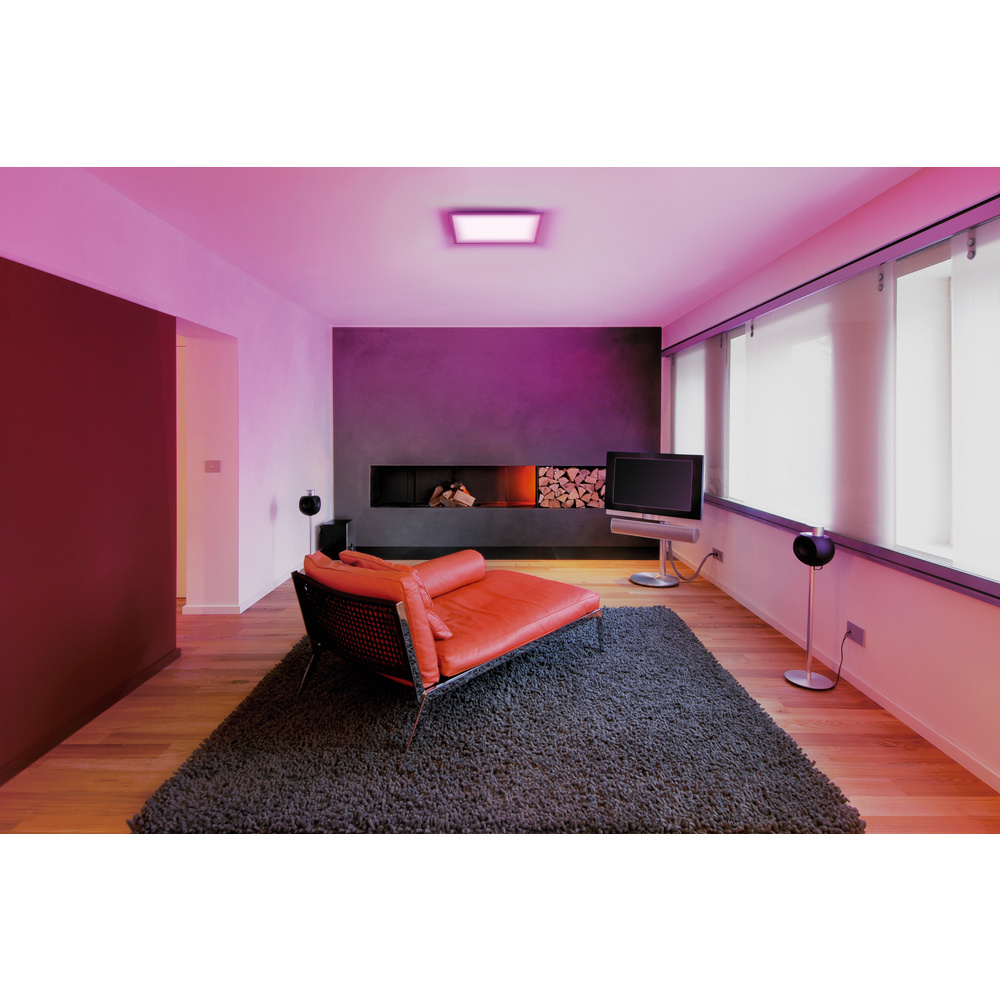 LEDVANCE SMART+ WiFi 28-W-LED-Deckenleuchte PLANON PLUS, 45 x 45 cm, 2100 lm, warmweiß, 3000 K, RGB