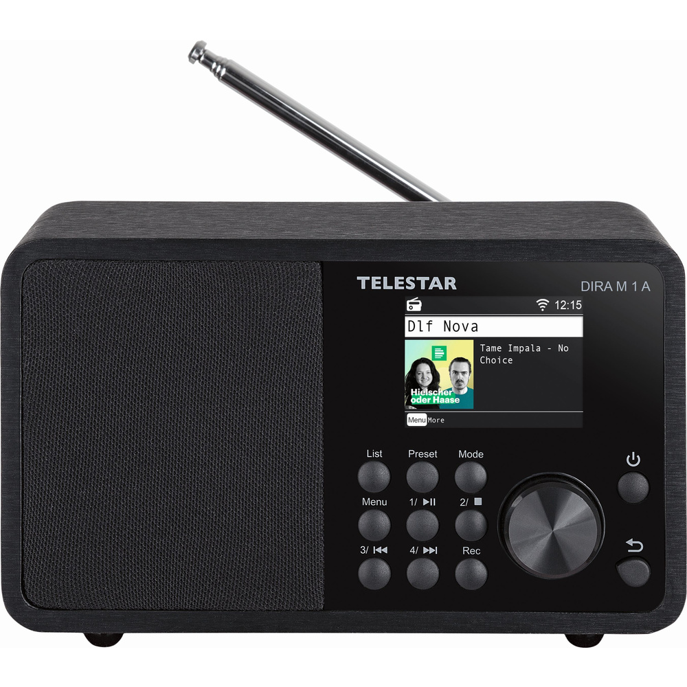 Telestar Hybrid-Digitalradio DIRA M1A mit Notfall-Warnsystem EWF, DAB+/UKW/Internetradio, Bluetooth