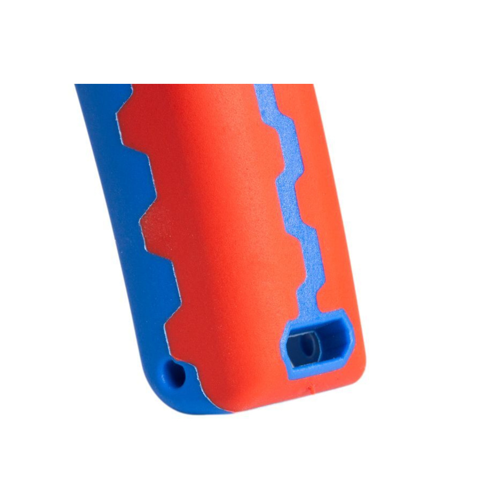 Weicon Abisolierzange No. 5 Pro für Rundkabel,  0,2 - 16 mm², blau/rot