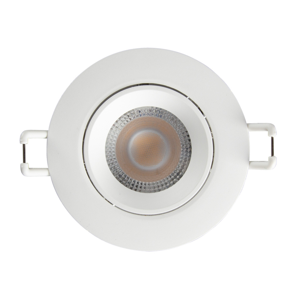 insatech 5-W-LED-Einbaustrahler IVO, 390 lm, 3000 K, nicht dimmbar, schwenkbar, IP20